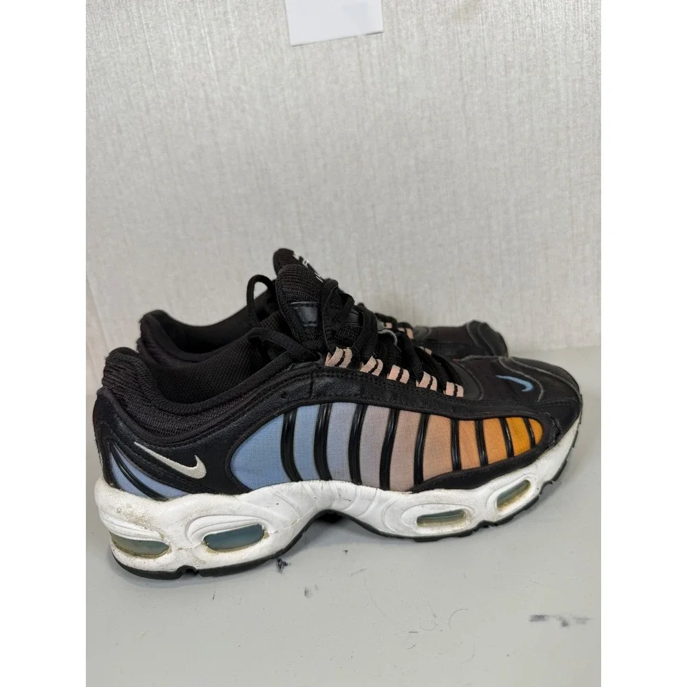 Nike‎ Air Max Tailwind 4 Black Coral Stardust Sneakers Women's Size 8